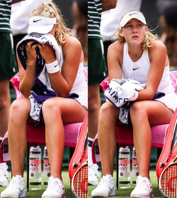 优优配送版 18岁天才少女爆冷出局！排名无缘超越郑钦文，用球击打观众惹争议